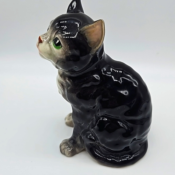Vintage ceramic cat figurine - Picture 3 of 8